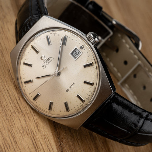 Omega De Ville - Montre automatique en acier 58 Facettes TOT-10358