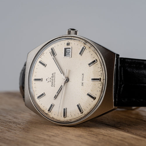 Omega De Ville - Montre automatique en acier 58 Facettes TOT-10358