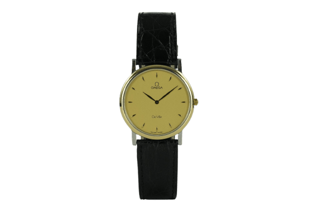 Omega De Ville - Montre en or et acier 58 Facettes TOT-01937