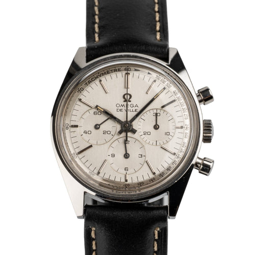 Omega De Ville - Montre chronographe en acier 58 Facettes TOT-01825