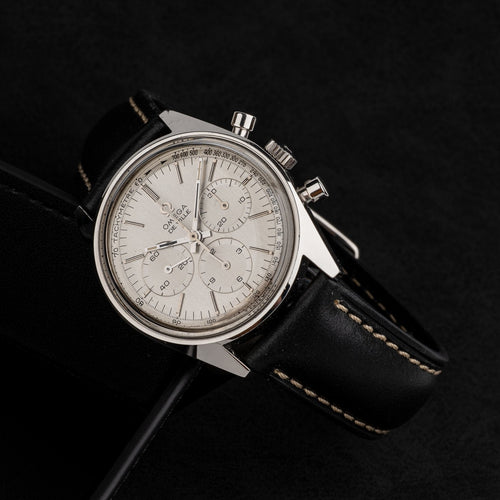 Omega De Ville - Montre chronographe en acier 58 Facettes TOT-01825