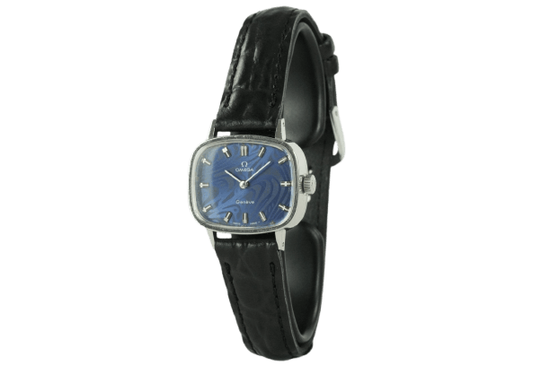 Montre Omega Genève - Montre femme en acier, réf. 511.0413 58 Facettes TOT-01967