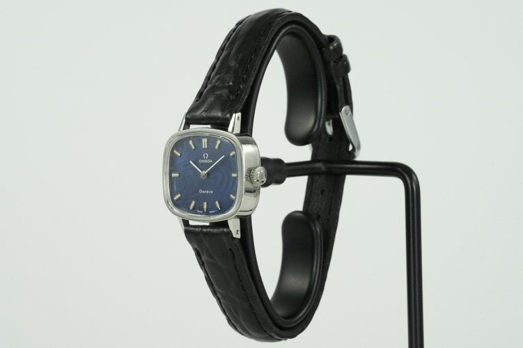 Montre Omega Genève - Montre femme en acier, réf. 511.0413 58 Facettes TOT-01967