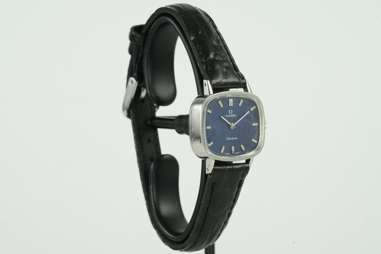 Montre Omega Genève - Montre femme en acier, réf. 511.0413 58 Facettes TOT-01967