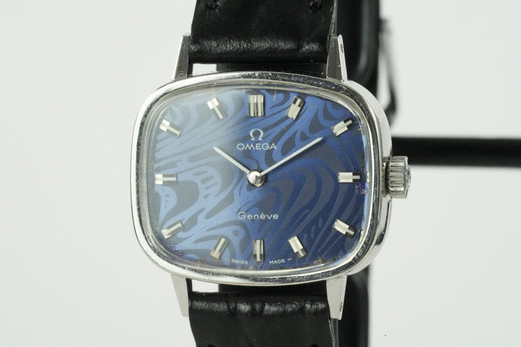 Montre Omega Genève - Montre femme en acier, réf. 511.0413 58 Facettes TOT-01967