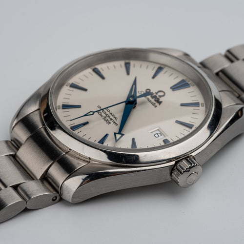 Omega Seamaster Aqua Terra - Montre automatique en acier 58 Facettes TOT-02023