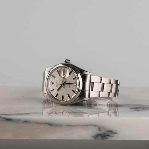 Rolex Oyster Date Precision - Montre Linen en acier 58 Facettes TOT-02172