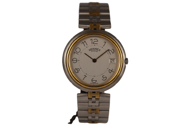Hermès Profile - Montre 80.03 en acier 58 Facettes TOT-10933