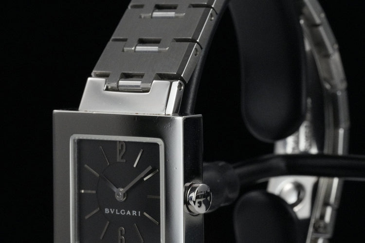 Bulgari Quadrato - Montre femme en acier 58 Facettes TOT-01728