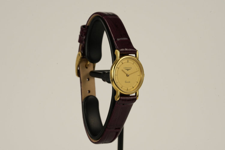 Longines - Montre Quartz 153 6902 plaqué or 58 Facettes TOT-01467