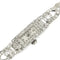 Montre Marvin - Montre de soirée Art déco en or blanc 18 ct et diamants 58 Facettes 14538