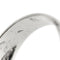 Bague 55 Bague jonc ondulée en or blanc 18 ct et diamants 58 Facettes 19851