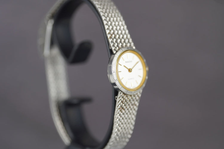 Rado Quartz - Montre femme vintage en acier 58 Facettes TOT-10786