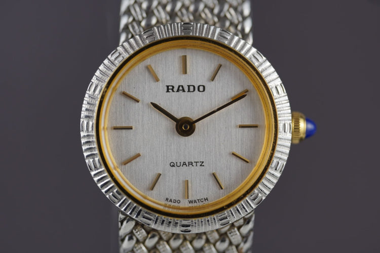 Rado Quartz - Montre femme vintage en acier 58 Facettes TOT-10786