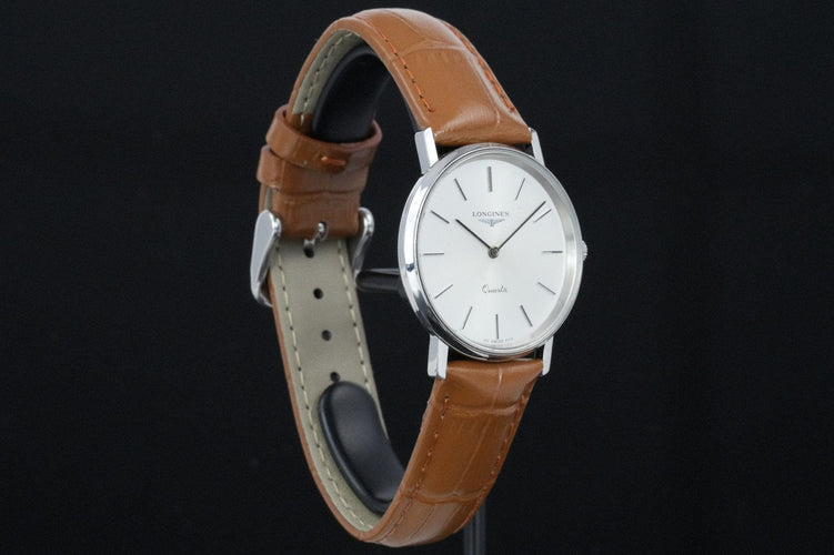 Longines - Montre Quartz en acier 58 Facettes TOT-10187