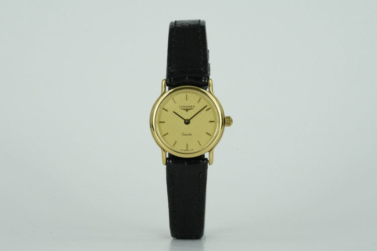 Longines - Montre Quartz femme plaqué or 58 Facettes TOT-10055