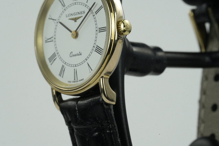 Longines Quartz - Montre femme en plaqué or 58 Facettes TOT-01830