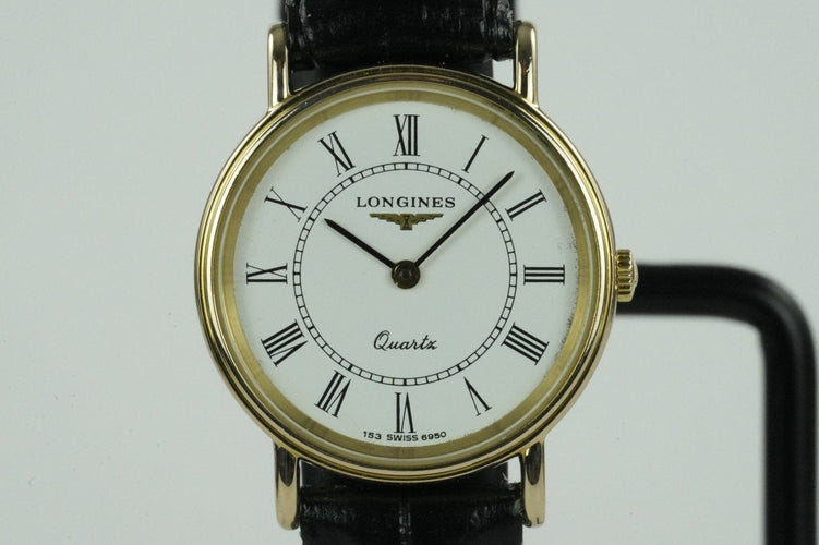 Longines Quartz - Montre femme en plaqué or 58 Facettes TOT-01830