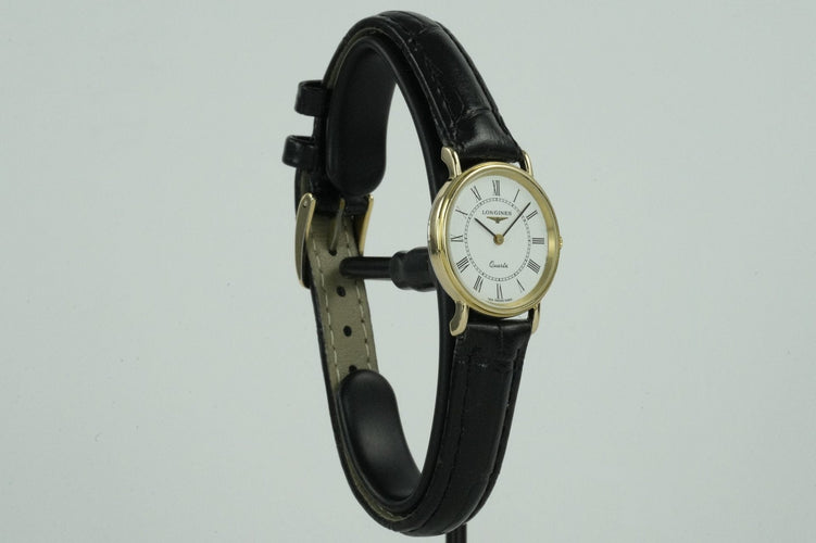 Longines Quartz - Montre femme en plaqué or 58 Facettes TOT-01830