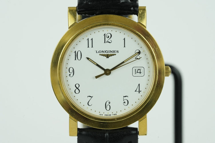 Longines Quartz - Montre unisexe en acier 58 Facettes TOT-10620