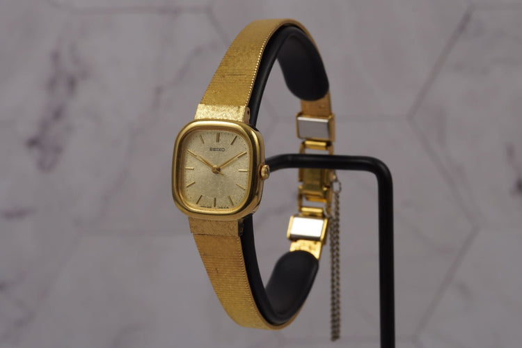 Seiko Quartz - Montre femme en acier doré 58 Facettes TOT-11173
