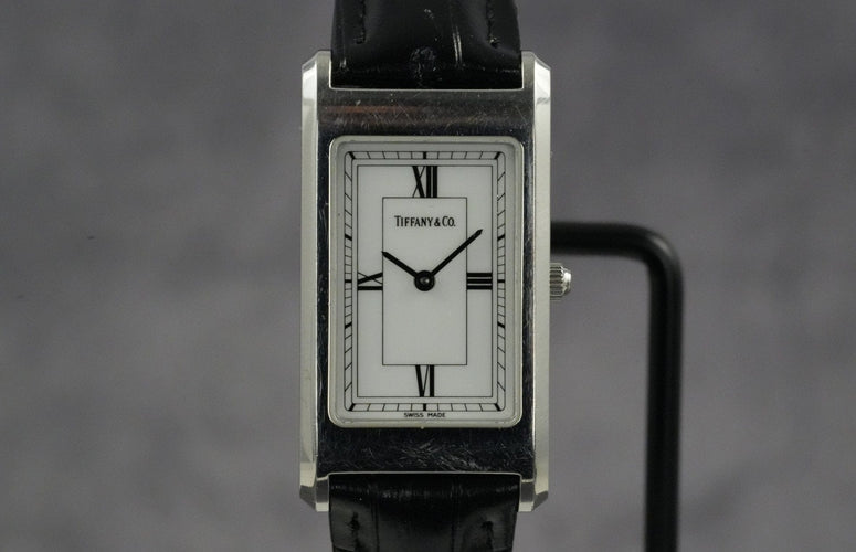 Tiffany Quartz - Montre 525.1032 en acier 58 Facettes TOT-01405