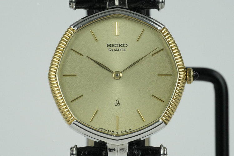 Seiko Quartz - Montre unisexe en acier 58 Facettes TOT-01673