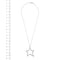 Collier Collier - Pendentif étoile en or blanc 18 kt et diamants 58 Facettes 28831