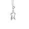 Collier Collier - Pendentif étoile en or blanc 18 kt et diamants 58 Facettes 28831