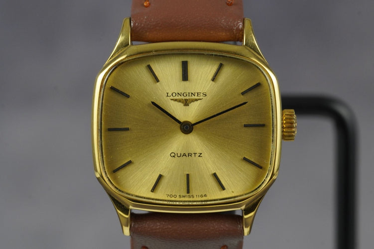 Longines Quartz - Montre femme plaqué or 58 Facettes TOT-11305