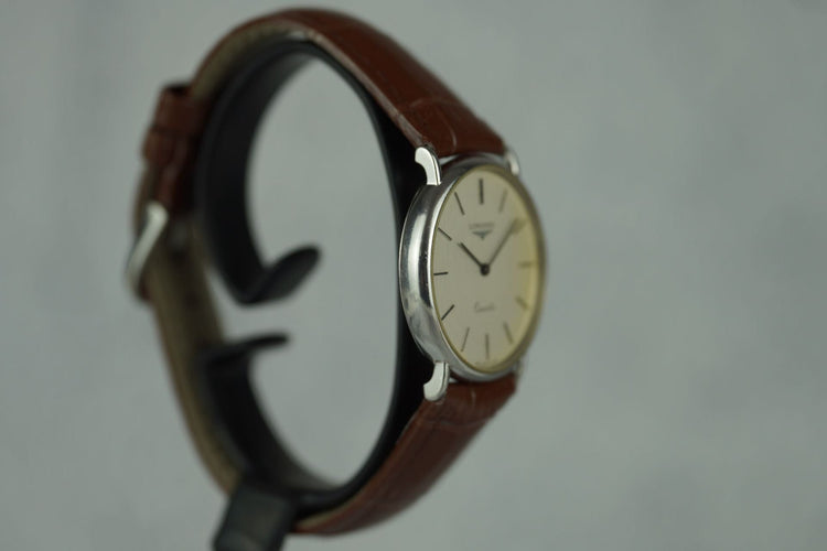Longines Quartz - Montre unisexe en acier 58 Facettes TOT-10735