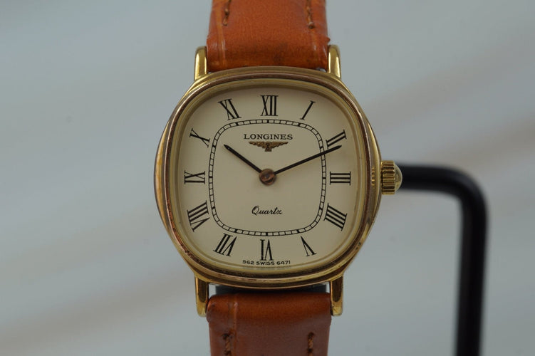 Longines Quartz - Montre 962 6471 en plaqué or 58 Facettes TOT-11212