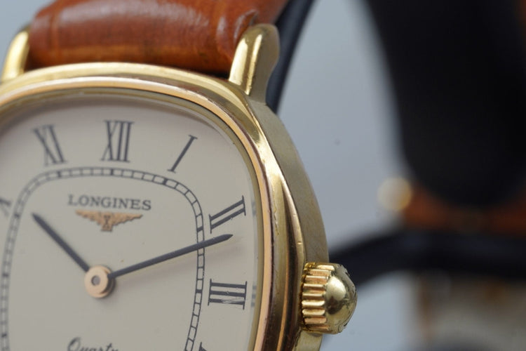 Longines Quartz - Montre 962 6471 en plaqué or 58 Facettes TOT-11212