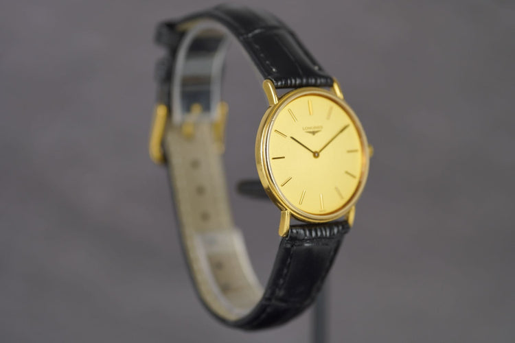 Longines Quartz - Montre unisexe plaquée or 58 Facettes TOT-10920