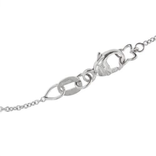 Collier Recarlo Eternity - Collier en or blanc 18 ct avec pendentif et diamants 58 Facettes 31364