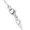 Collier Recarlo Eternity - Collier en or blanc 18 ct avec pendentif et diamants 58 Facettes 31364