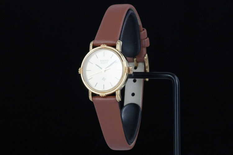 Rado Quartz - Montre 110.5163.2 plaqué or 58 Facettes TOT-01835