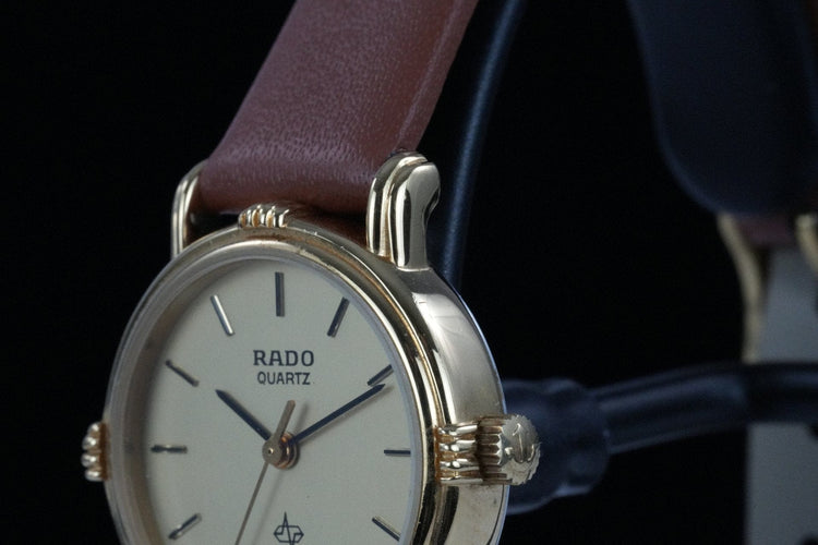 Rado Quartz - Montre 110.5163.2 plaqué or 58 Facettes TOT-01835