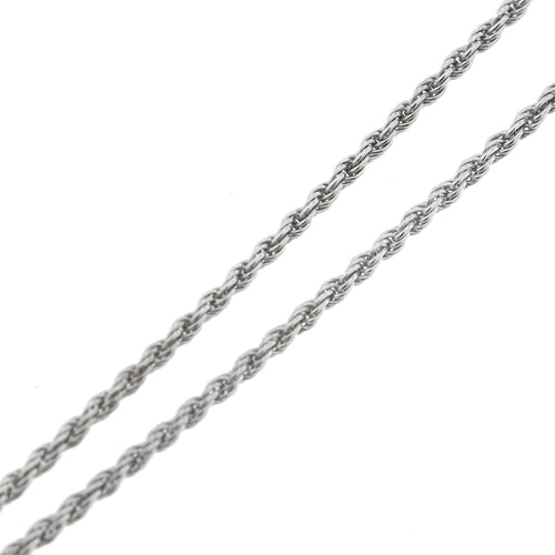 Collier Salvini I SEGNI - Collier croix en or blanc et diamants 58 Facettes 32812