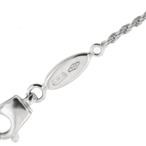 Collier Salvini I SEGNI - Collier croix en or blanc et diamants 58 Facettes 32812