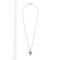 Collier Salvini I SEGNI - Collier croix en or blanc et diamants 58 Facettes 32812