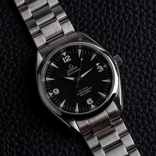 Omega Seamaster Railmaster - Montre automatique en acier 58 Facettes TOT-02072