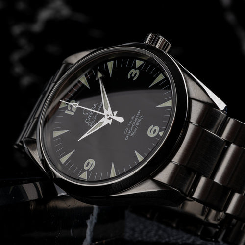 Omega Seamaster Railmaster - Montre automatique en acier 58 Facettes TOT-02072