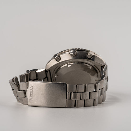 Seiko Calculator - Montre chronographe automatique en acier 58 Facettes TOT-02000