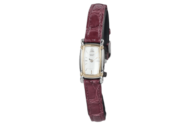 Seiko Credor Tank - Montre femme en or et acier 58 Facettes TOT-01873