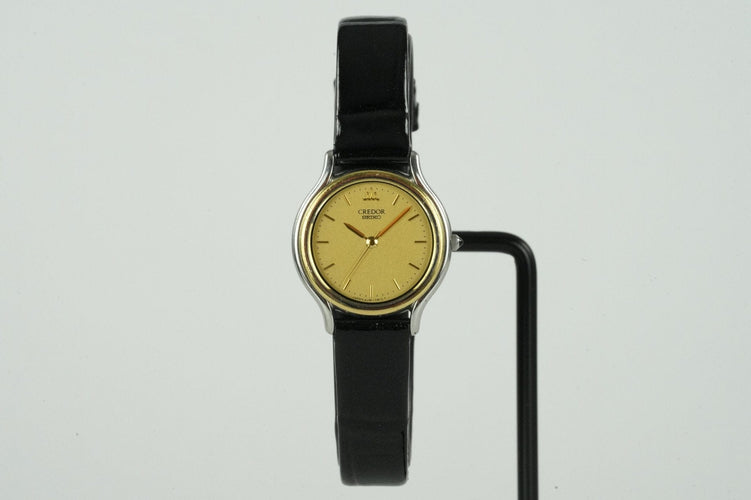 Seiko Credor - Montre femme quartz en or et acier 58 Facettes TOT-01976