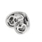 Boucles d'oreilles Pasquale Bruni - Boucles d’oreilles cœur en or blanc avec diamants et saphirs 58 Facettes 23895
