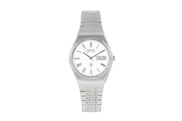 Montre Seiko King Quartz - Montre en acier 58 Facettes TOT-01875