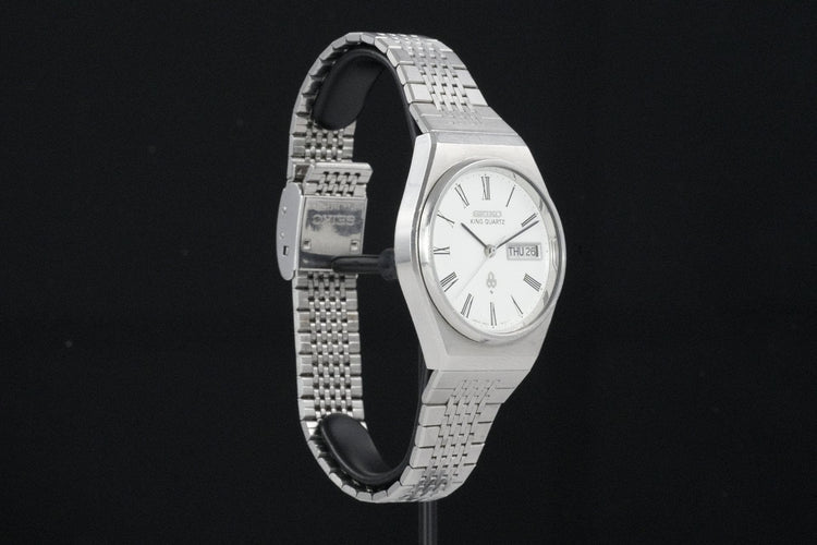 Montre Seiko King Quartz - Montre en acier 58 Facettes TOT-01875