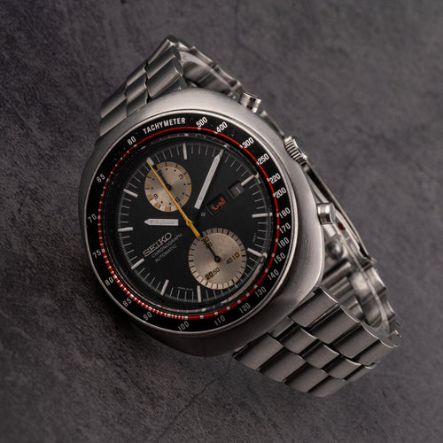 Seiko UFO - Montre chronographe automatique en acier 58 Facettes TOT-02007